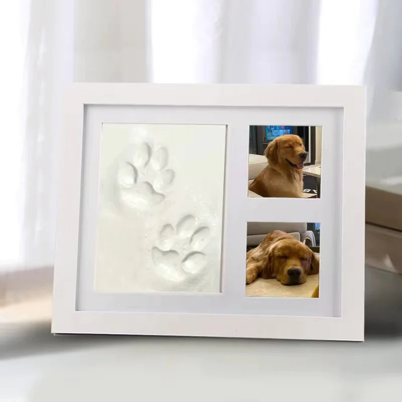 Kit DIY Cadre Empreinte de Patte d'Animal