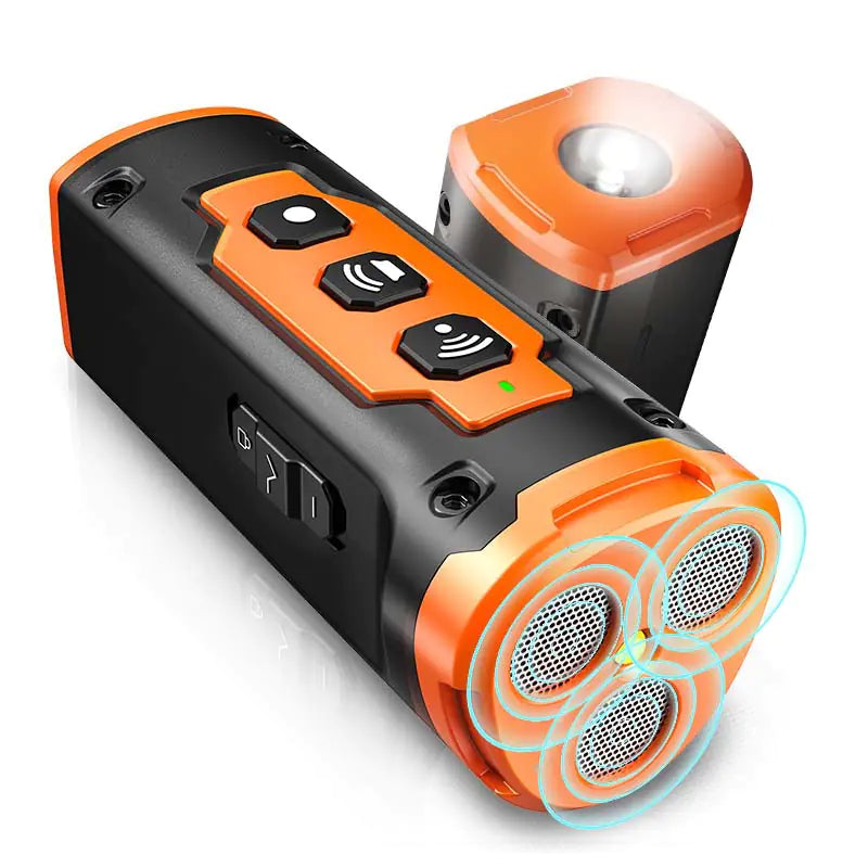Répulsif Ultrasonique pour Chiens 2023 avec Fonction Lampe Torche