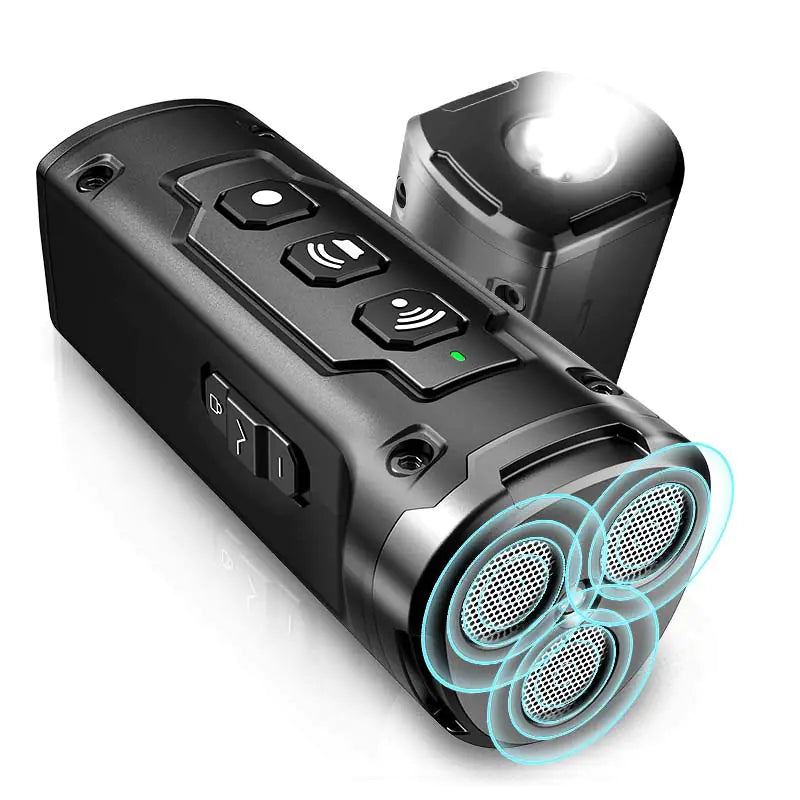 Répulsif Ultrasonique pour Chiens 2023 avec Fonction Lampe Torche