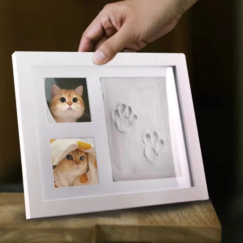 Kit DIY Cadre Empreinte de Patte d'Animal