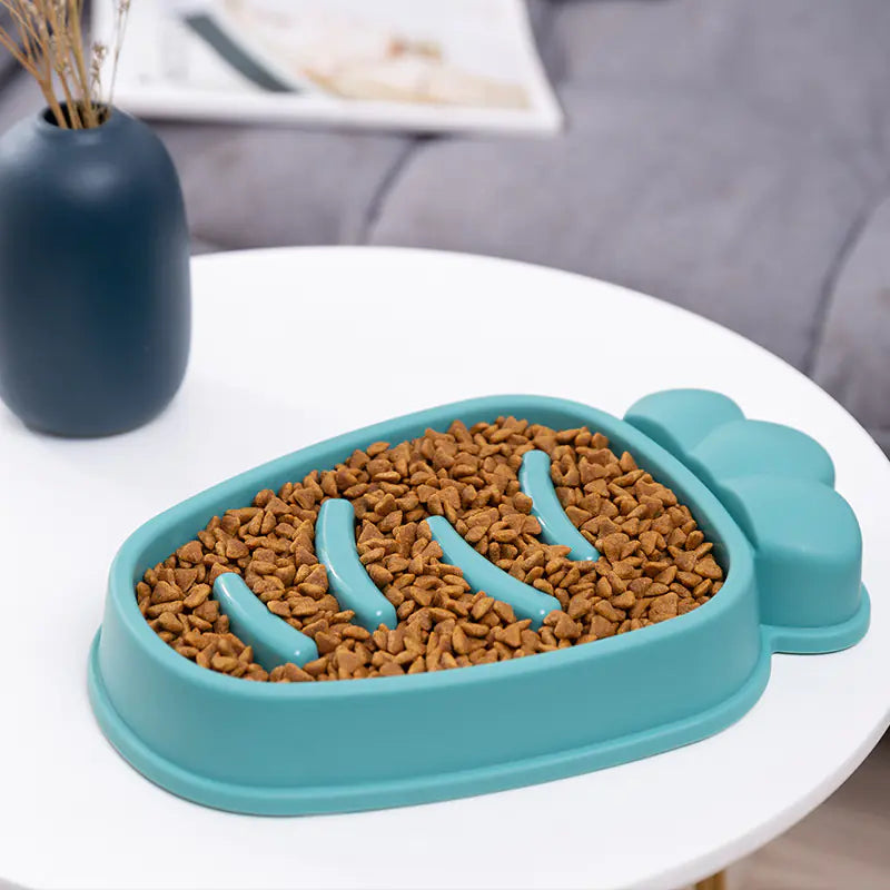 Bol pour chiens de grande taille à alimentation lente - Conception anti-étouffement