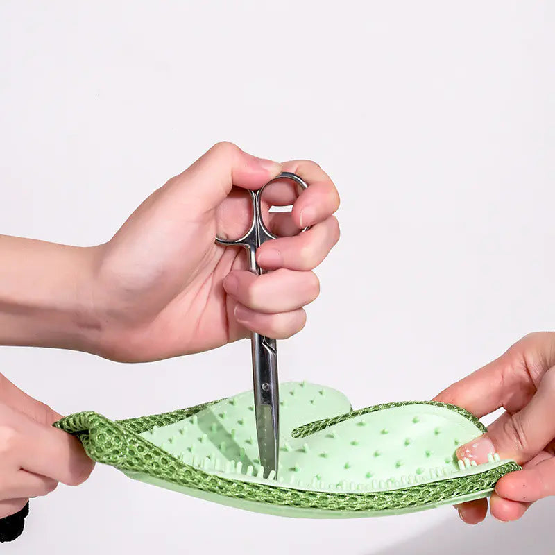 Gants de Massage en Silicone et Brosses pour Enlever les Poils d'Animaux