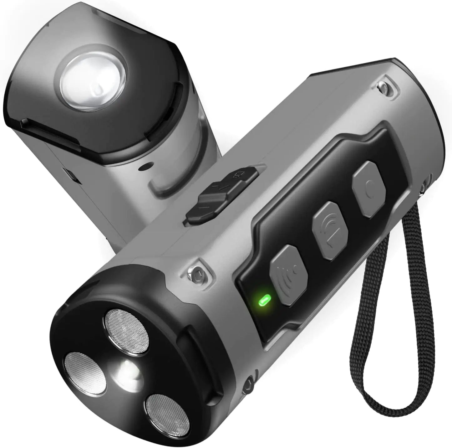 Répulsif Ultrasonique pour Chiens 2023 avec Fonction Lampe Torche