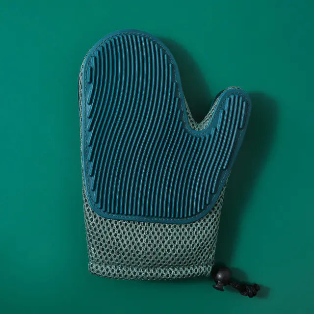 Gants de Massage en Silicone et Brosses pour Enlever les Poils d'Animaux