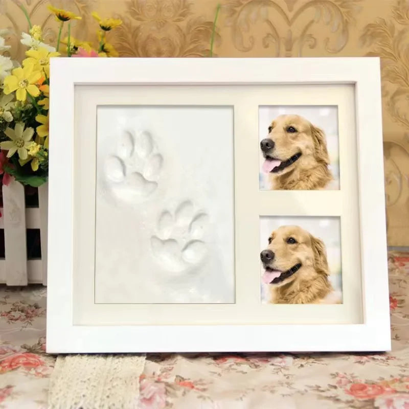 Kit DIY Cadre Empreinte de Patte d'Animal