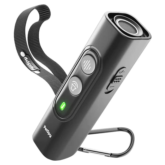 Répulsif Ultrasonique pour Chiens 2023 avec Fonction Lampe Torche