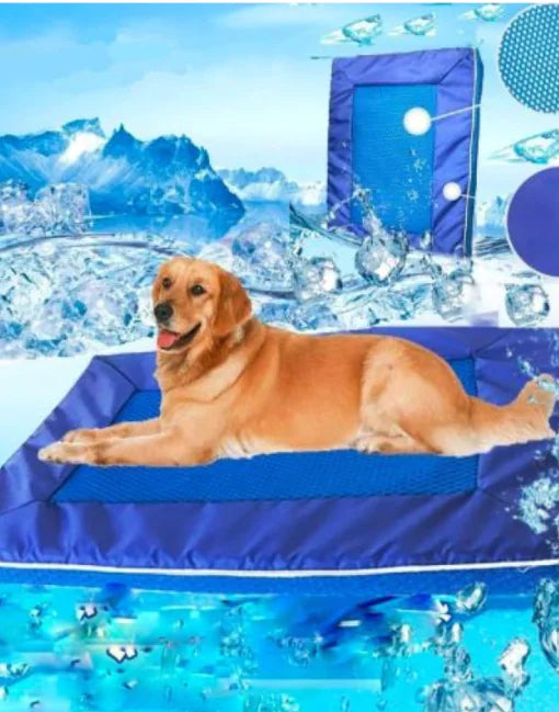 Tapis Rafraîchissant pour Animaux pour l'Été avec Ventilation