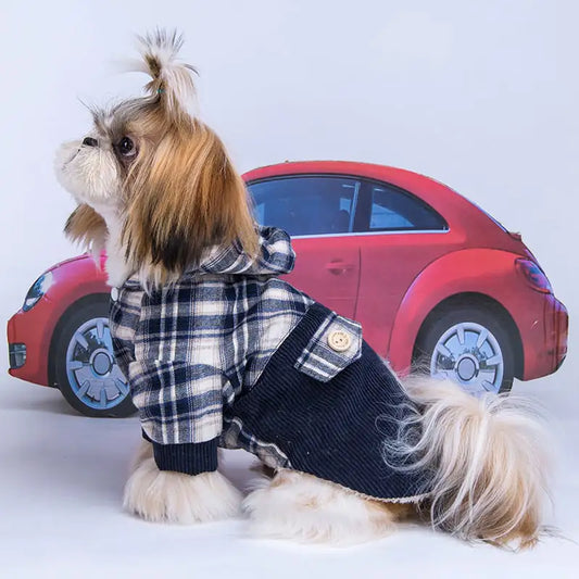 Manteau en Cachemire pour Petit Chien Pomeranian Teddy VIP