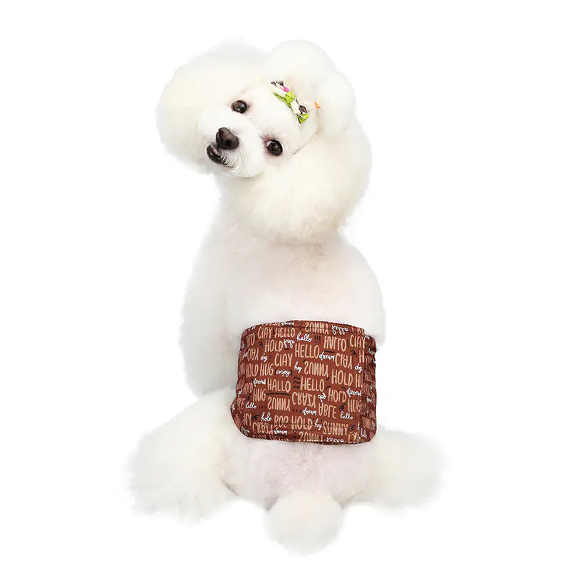Culottes imperméables pour chiens avec design absorbant