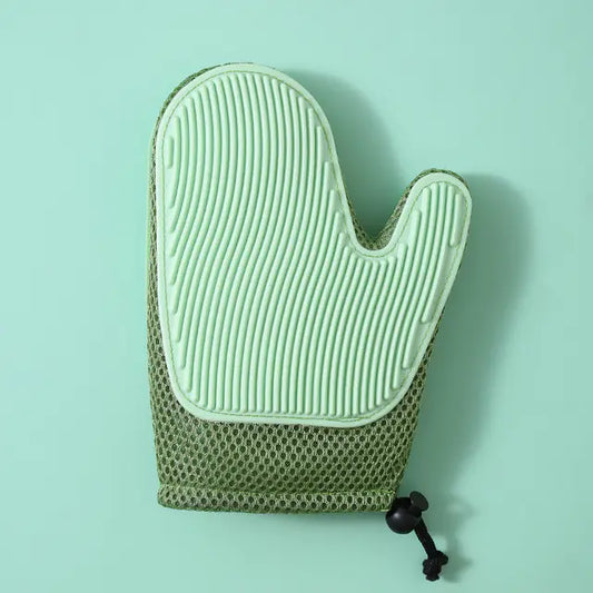 Gants de Massage en Silicone et Brosses pour Enlever les Poils d'Animaux